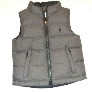 NWT Polo RL Kids Reversible Duck Down Vest